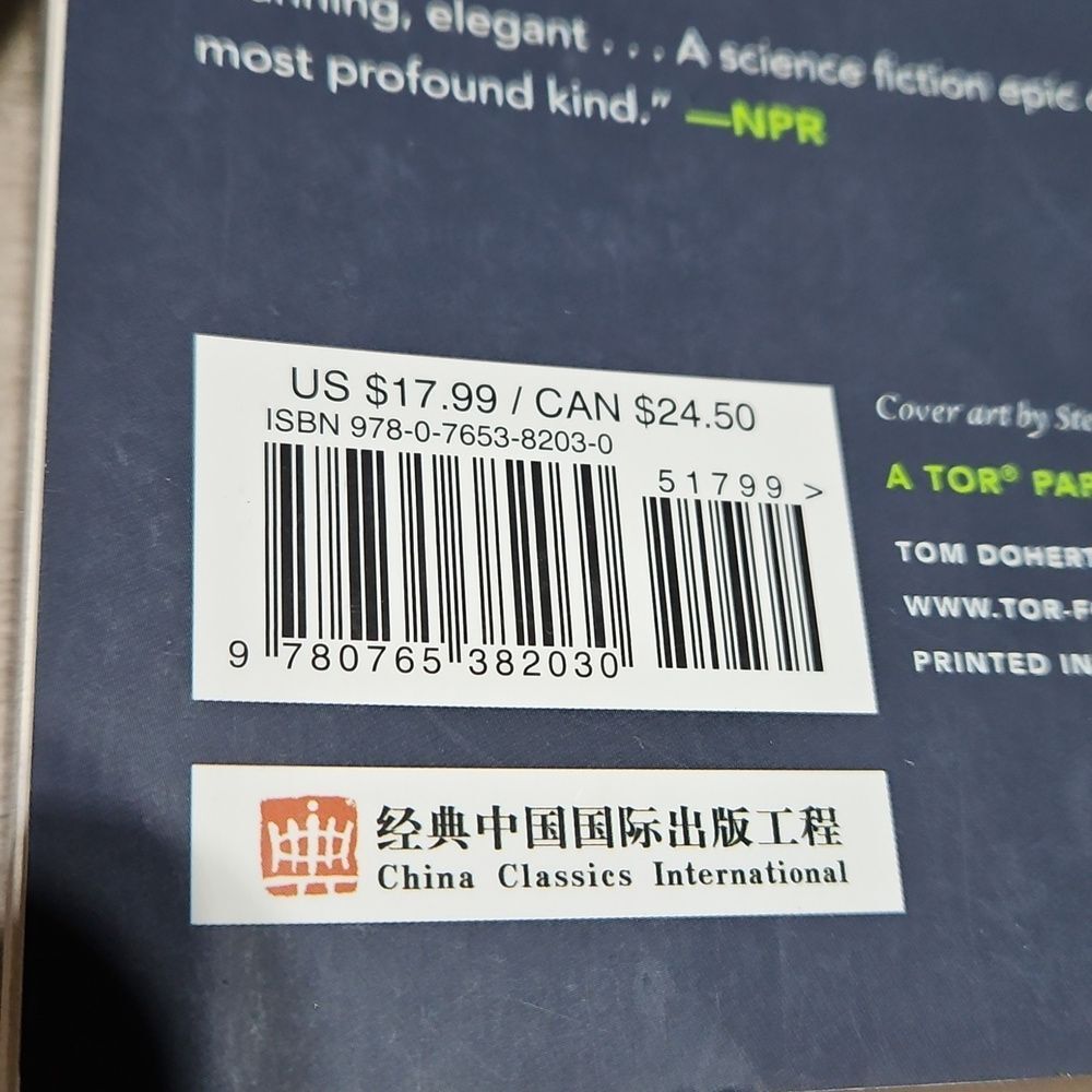 The Three-Body Problem Paperback Book - Picture 3 of 6